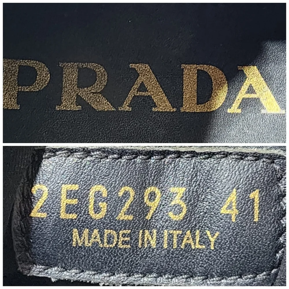Prada Cloudbust Thunder Sneakers Red and Black Size 41